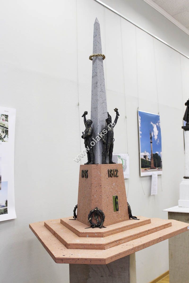 Проект памятника на площади Победы в Смоленске. Автор - И.Чумаков